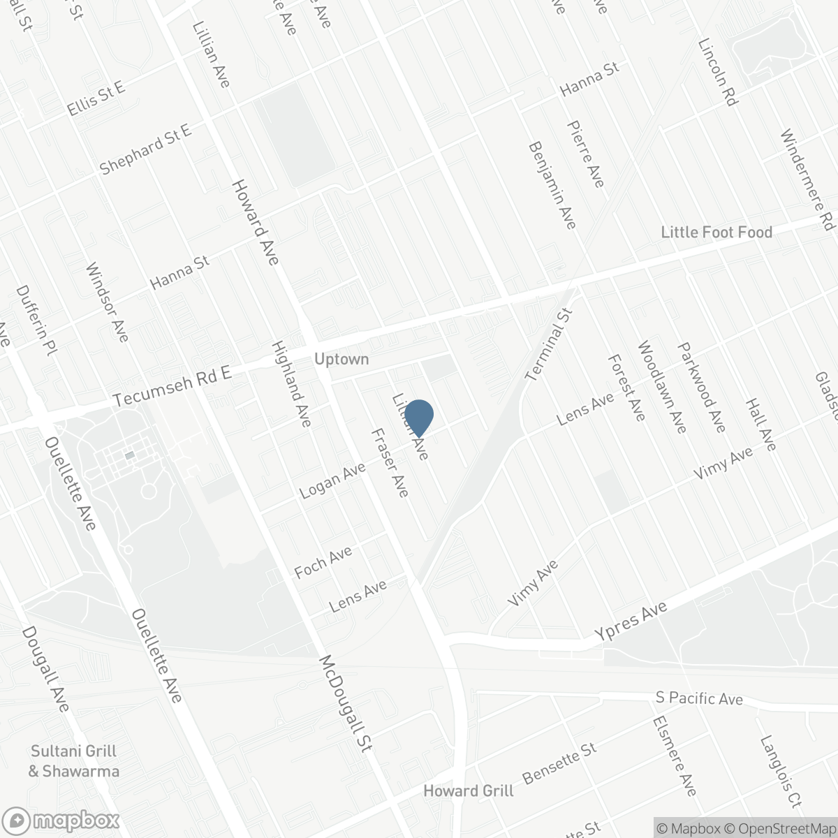 2270 LILLIAN, Windsor, Ontario N8X 4B2